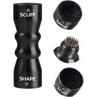Champion Billiards Pool Cue Tip Repair Tool Accessories include scuff or shaper, tapper and aerator, 3 in 1 pool cue tip tool- Black color