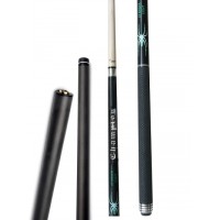 BLACK FRIDAY DEAL! CHAMPION BLACK SPIDER CUE WITH A LIMITED EDITION EVOLUTION CARBON SHAFT, 12.5MM, RADIAL JOINT, 29"(13MM AND 12.5MM)