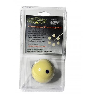 CHAMPION 2-1/4" BILLIARD PRACTICE TRAINING POOL CUE BALL (6 PURPLE DOT) CHAMPION 2-1/4" BILLIARD PRACTICE TRAINING POOL CUE BALL (6 PURPLE DOT)