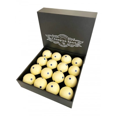 CHAMPION 2-1/4" BILLIARD PRACTICE TRAINING POOL CUE BALL (BLUE 6 DOT, 16 BALLS/BOX) CHAMPION 2-1/4" BILLIARD PRACTICE TRAINING POOL CUE BALL (BLUE 6 DOT, 16 BALLS/BOX)